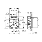 Встраиваемая часть термостата для ванны GROHE Rapido T для Grohtherm Special/Grohtherm F (35500000)