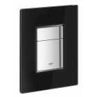 Панель смыва для унитаза GROHE Skate Cosmopolitan Glass, 3 режима, черный бархат (38845KS0)