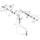 Смеситель для кухни GROHE Costa L, хром (31187001)