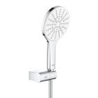 Душевой набор GROHE Rainshower SmartActive 130, 3 режима, 1500 мм, 9,5 л/мин, белая луна (26580LS0)