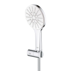 Душевой набор GROHE Rainshower SmartActive 130, 3 режима, 1500 мм, 9,5 л/мин, белая луна (26580LS0)