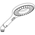 Ручной душ GROHE Rainshower Icon, 2 режима, хром/коричневый (27633000)