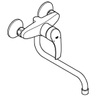 Смеситель для кухни GROHE Eurosmart, хром (32224002)