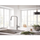 Смеситель для кухни GROHE Eurosmart, суперсталь (30567DC0)