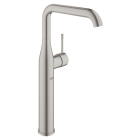 Смеситель для раковины GROHE Essence без донного клапана, XL-size, суперсталь (24170DC1)