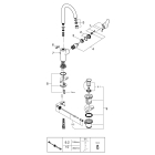 Смеситель для раковины GROHE BauEdge, L-size, хром (23760000)
