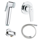 Комплект для гигиенического душа GROHE Tempesta-F, хром (NB0075)