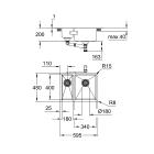 Мойка GROHE K700 Undermount, нержавеющая сталь (31576SD1)