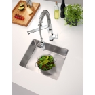 Смеситель для кухонной мойки GROHE Eurocube профессиональный, суперсталь (31395DC0)