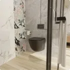 Комплект инсталляции GROHE Rapid SL 38775001 с унитазом AQUAme AQM2002MB и сиденьем с микролифтом (NW0308)