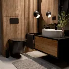 Комплект инсталляции GROHE Rapid SL 38775001 с унитазом AQUAme AQM2002MB и сиденьем с микролифтом (NW0308)