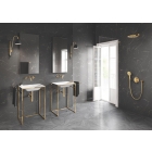 Ручной душ GROHE Rainshower SmartActive 130, 3 режима, холодный рассвет глянец (26574GL0)