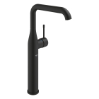 Смеситель для раковины GROHE Essence без донного клапана, XL-size, фантомный черный (24170KF1)