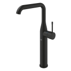 Смеситель для раковины GROHE Essence без донного клапана, XL-size, фантомный черный (24170KF1)
