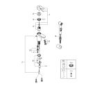 Смеситель для раковины GROHE BauEdge с цепочкой и гигиеническим душем, S-Size, хром (23757000)