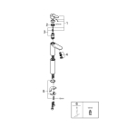 Смеситель для раковины GROHE BauEdge, XL-size, хром (23761000)