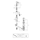Смеситель для раковины GROHE BauLoop, M-size, хром (23762000)