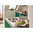 Смеситель для кухни GROHE BauCurve, хром (30547000)