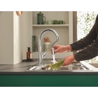 Смеситель для кухни GROHE BauCurve, хром (30547000)