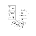 Смеситель для душа GROHE Wave, хром (32287001)