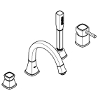Смеситель для ванны GROHE Grandera на 4 отверстия, хром (19936000)