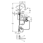 Смеситель для кухни GROHE Minta Touch сенсорный с вытяжным душем, хром (31358002)