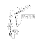 Смеситель для кухни GROHE Minta с вытяжным душем, хром (32321002)