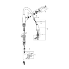 Смеситель для кухни GROHE Parkfield с вытяжным изливом, суперсталь (30215DC1)