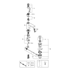 Смеситель для раковины GROHE Eurocube Joy с донным клапаном, M-size, хром (23657000)