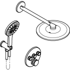 Душевая система GROHE Grohtherm SmartControl с термостатом для душа, холодный рассвет матовый (34863GN0)