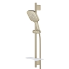 Душевой гарнитур GROHE Rainshower SmartActive 130 Cube, 3 вида струй, никель матовый (26585EN0)