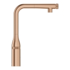 Смеситель для кухни GROHE Essence SmartControl с вытяжным изливом, теплый закат матовый (31615DL0)