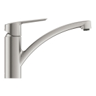 Смеситель для кухни GROHE Start с низким изливом, суперсталь (32441DC2)