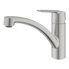 Смеситель для кухни GROHE Start с низким изливом, суперсталь (32441DC2)