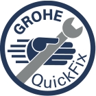 Душевой гарнитур GROHE QuickFix Vitalio Start II 600 мм, 5,8 л (27948000)