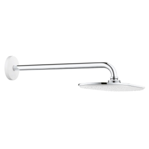 Верхний душ GROHE Rainshower Veris 300x150, 1 режим, 422 мм, белая луна (26170LS0)
