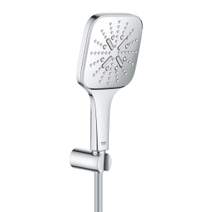 Душевой набор GROHE Rainshower SmartActive 130 Cube, 3 режима, 1500 мм, 9,5 л/мин, хром (26589000)
