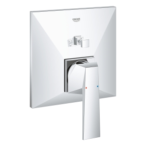 Внешняя часть смесителя для ванны GROHE Allure Brilliant с переключателем на 2 положения, хром (24072000)