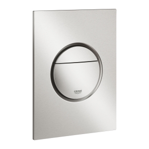 Панель смыва для унитаза GROHE Nova Cosmopolitan S, 3 режима, суперсталь (37601DC0)
