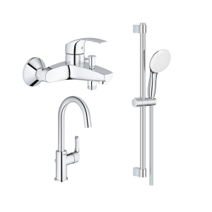 Готовый комплект для ванной комнаты GROHE BauEdge (NB0050)