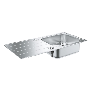 Мойка из нержавеющей стали с корзинчатым вентилем GROHE K500, 100/50 (31563SD1)