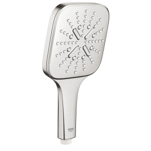 Ручной душ GROHE Rainshower SmartActive 130 Cube, 3 режима, суперсталь (26582DC0)