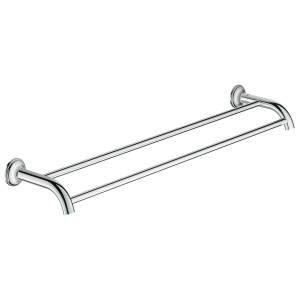 Двойной держатель для полотенца GROHE Essentials Authentic, хром (40654001)