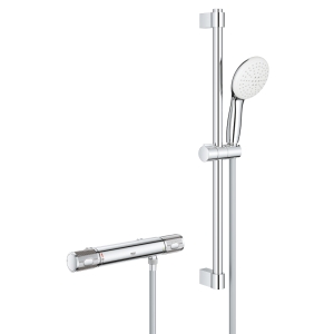 Термостат для душа GROHE Grohtherm 1000 Performance с душевым гарнитуром, хром (34836001)