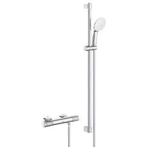 Термостат для душа GROHE Grohtherm 1000 Performance с душевым гарнитуром, хром (34835001)