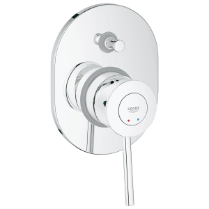 Смеситель для ванны GROHE BauClassic в комплекте с монтажной частью, хром (29047000)