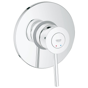 Смеситель для душа GROHE BauClassic в комплекте с монтажной частью, хром (29048000)