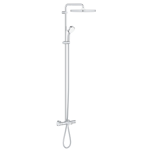 Душевая система GROHE Tempesta Cosmopolitan System 250 Cube с термостатом для ванны, хром (26691000)