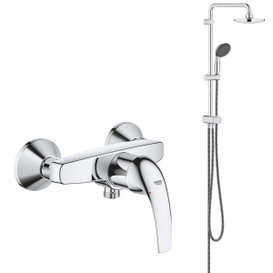 Душевая система Vitalio Start System 180 Flex со смесителем для душа (NSB0151)