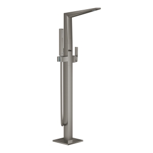 Внешняя часть смесителя для ванны GROHE Allure Brilliant напольного монтажа, темный графит матовый (23119AL0)